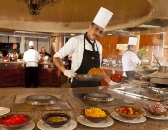 Renovation of the restaurant at the Sierra Sharm El Sheikh Hotel