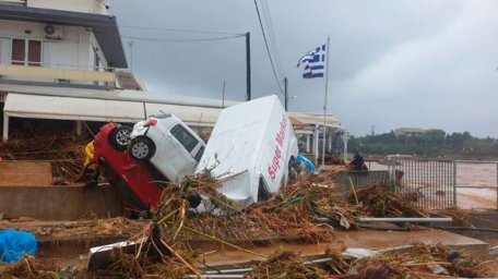 Crete was hit by a severe storm