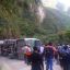 In Machu Picchu, a bus with tourists fell into the abyss
