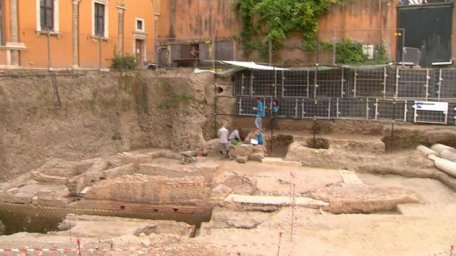 In Rome, archaeologists have found the famous theater of Nero