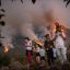 Thousands of tourists have been evacuated in northeastern Greece due to forest fires