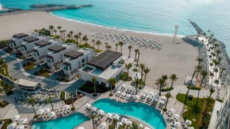 Закрытие детского бассейна в отеле Address Beach Resort Fujairah