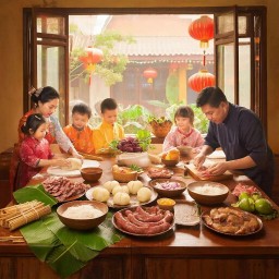 Новогодние блюда во Вьетнаме